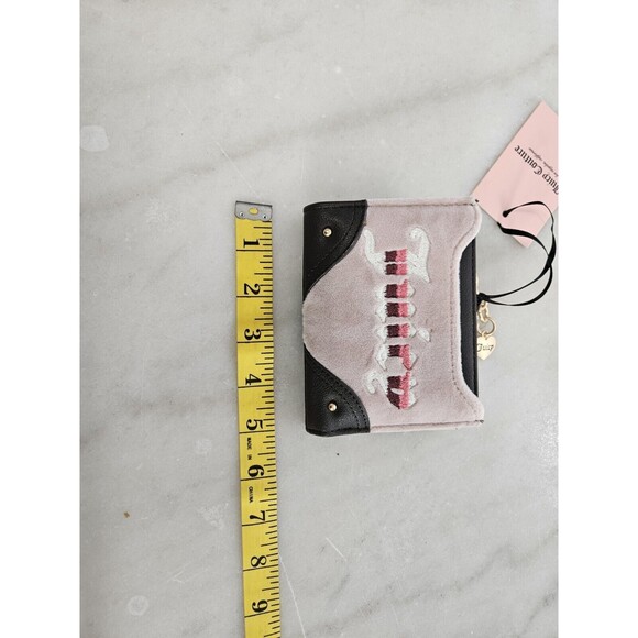 New Juicy Couture Retro Vibe Double Medium Zip Around Wallet NWT - Picture 7 of 9